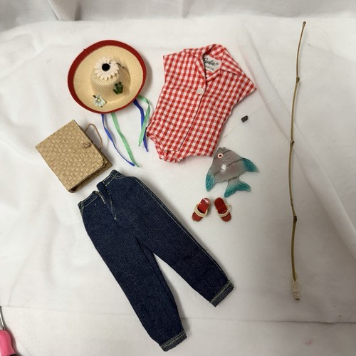 Vintage barbie 967 picnic set - barbie,