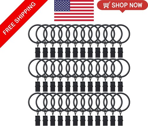 Pack curtain rings with - rings,