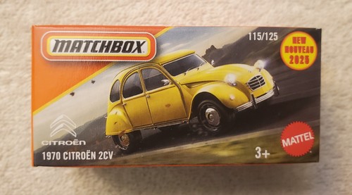 Matchbox 1970 citroen - matchbox, 2cv