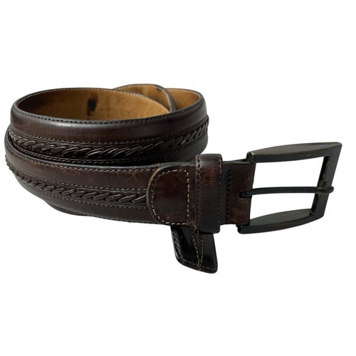 Mezlan mens leather belt size - mezlan,