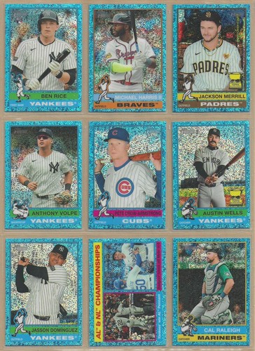 2025 topps heritage chrome - heritage,
