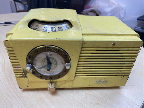 Vtg bakelite philco transitone - vtg,