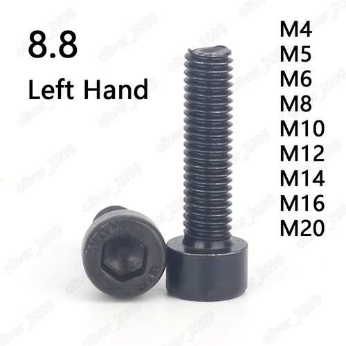 Black steel hex socket - black,