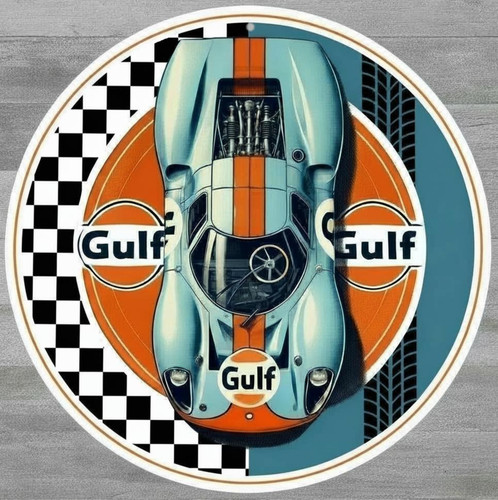 Gulf racing diameter - gulf, 8"