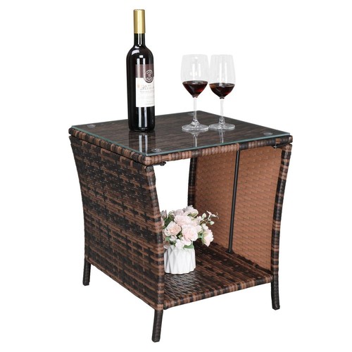 Rattan wicker outdoor accent - outdoor,
