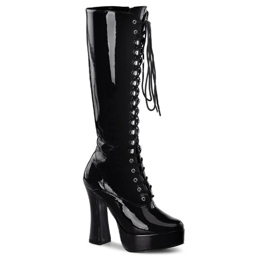 Black vinyl platform fetish - 5",