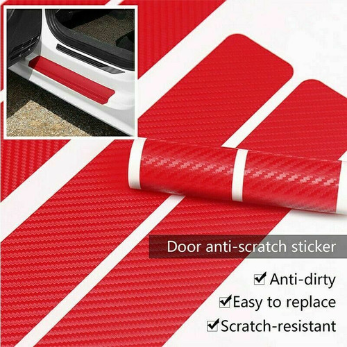 Red accessories carbon - 4d,
