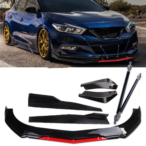 Front bumper lip splitter - front,