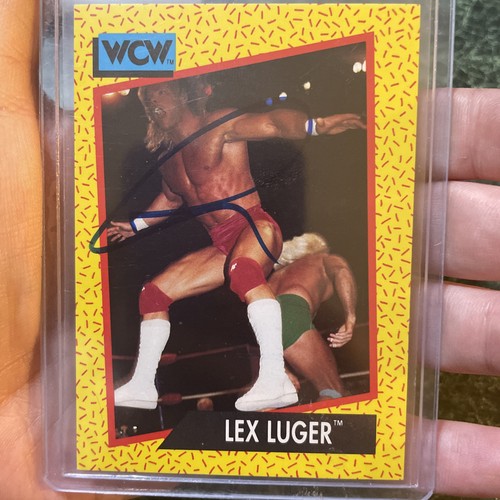 1991 impel wcw lex luger - wcw,