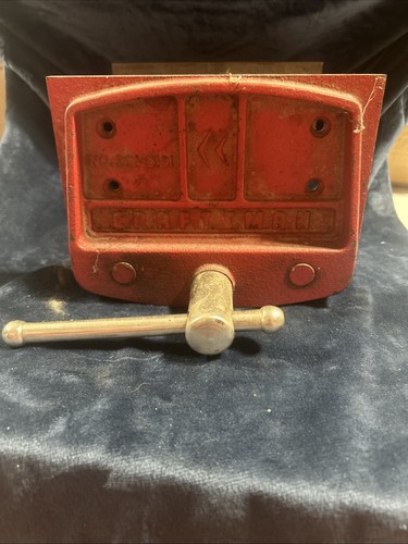 Vintage craftsman bench vise - craftsman,