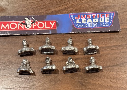 Justice league monopoly board - monopoly,