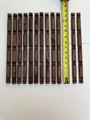Lincoln logs that are round - are,