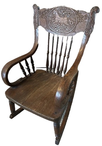 Antique child rocking - child’s,