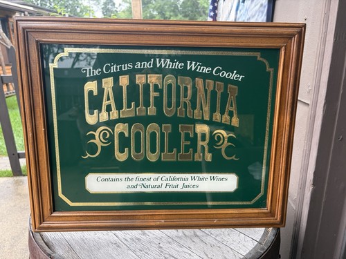 Vintage california cooler wine - vintage,