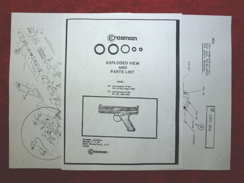 Crosman model 600 677 - &,