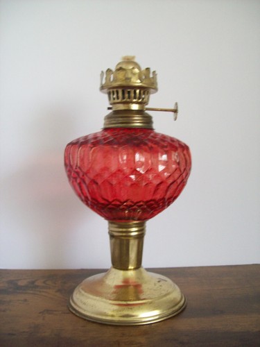 Vintage cranberry red - cranberry, flashed