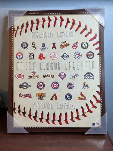 Mlb team logo 18 canvas - mlb,