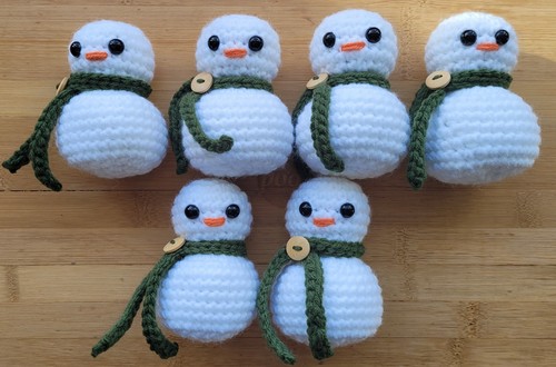 Set handmade crochet - of,