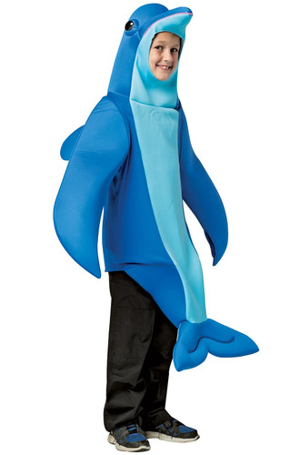 Dolphin sea animal - dolphin, child
