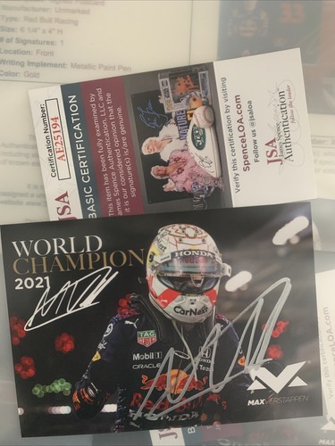 Max verstappen signed - max,