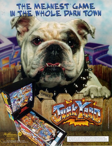 Junk yard pinball cpu rom - -,