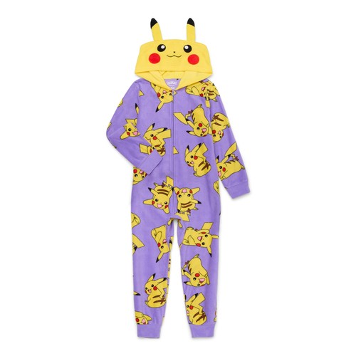 Girls pokemon union suit one - girls,