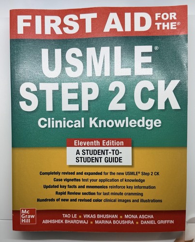 First aid for the - aid, usmle