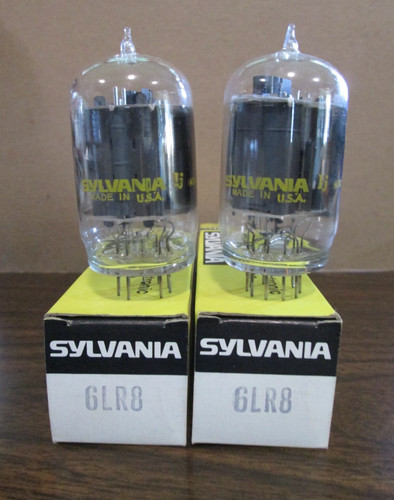 Two new sylvania 6lr8 hifi - new, ham