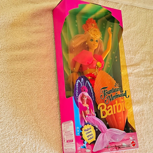 Mattel fountain mermaid barbie - mattel,