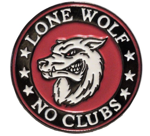 Lone wolf bike clubs - wolf, no
