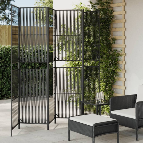 Room divider panels black - 6,