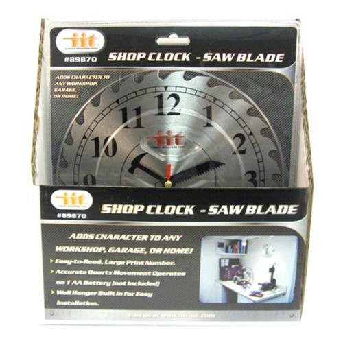 Iit 89870 shop clock saw - clock,