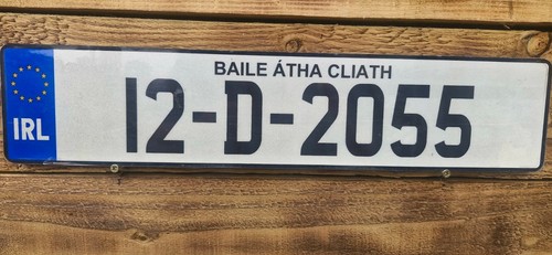 Ireland license plate - ireland,