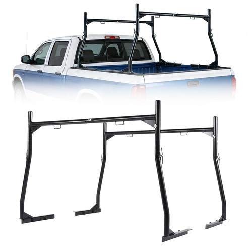 Adjustable pickup truck ladder - adjustable,