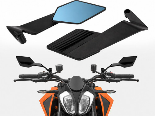 Wind wing rear - view, mirrors