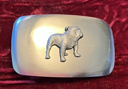 Mack bulldog truck silver belt - truck,