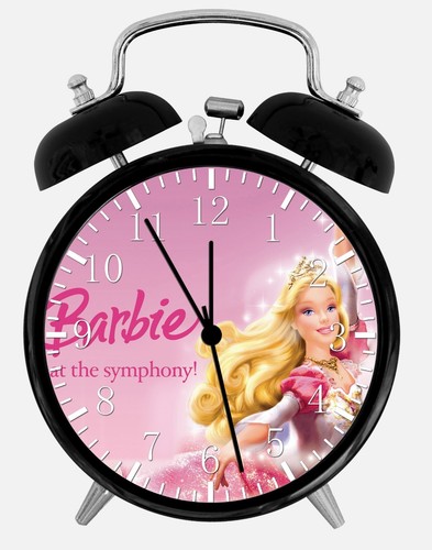 Barbie doll alarm desk clock - doll,