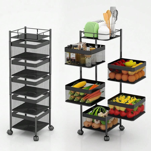 Tier rolling fruit - 5-tier,