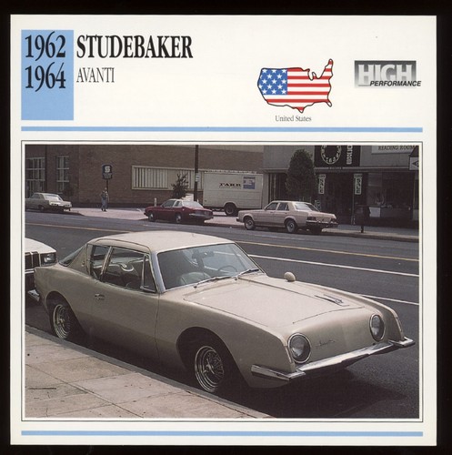 1962 1964 studebaker avanti - studebaker,