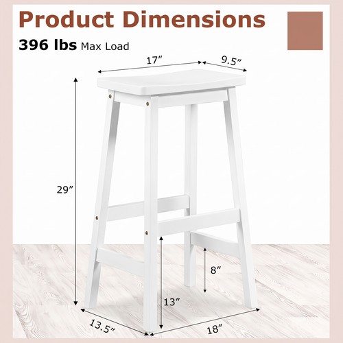 Saddle seat counter height - 29", saddle-seat