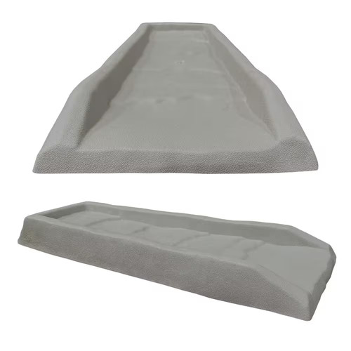 Splash block gray - gray, gutter