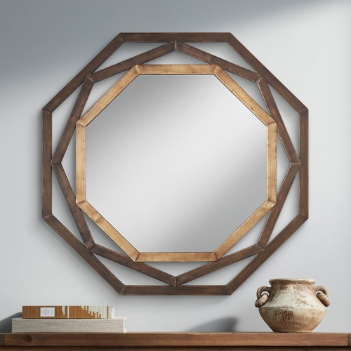 Octagonal vanity wall mirror - octagonal,