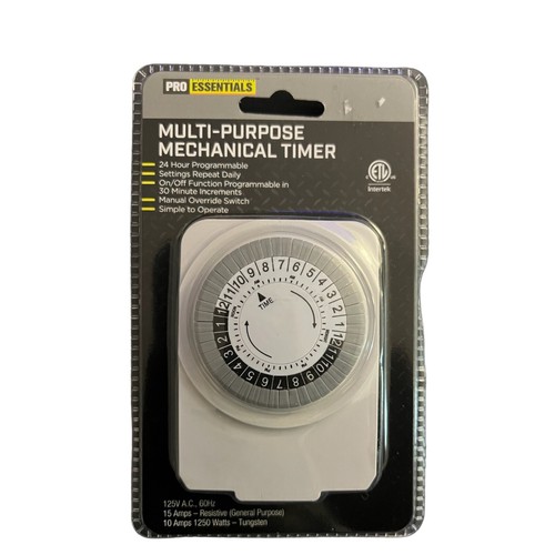 Multi purpose mechanical timer - mechanical,