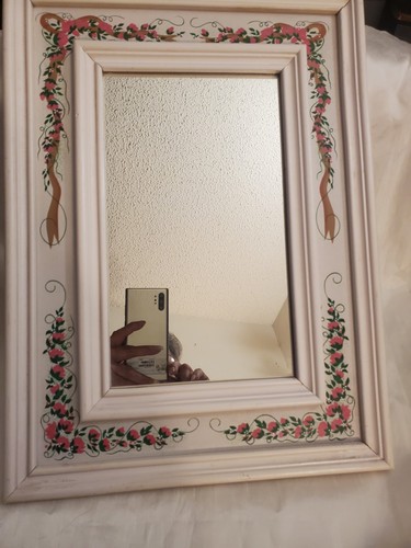 Vtg handpainted floral - vtg,