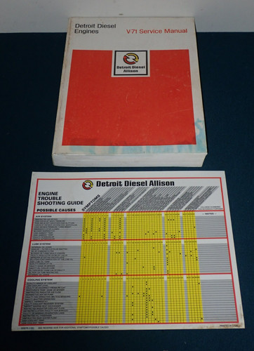 Detroit diesel engines 71 - engines, v-71