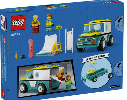 New lego city - new, emergency