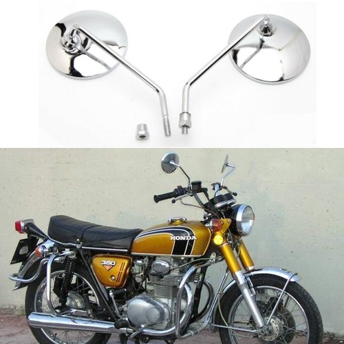 Chrome motorcycle rearview - chrome,