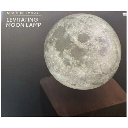 Levitating moon table lamp - levitating,