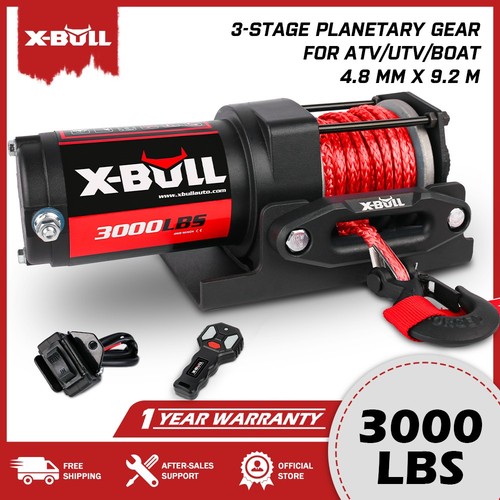 Bull electric 3000lbs winch - x-bull,