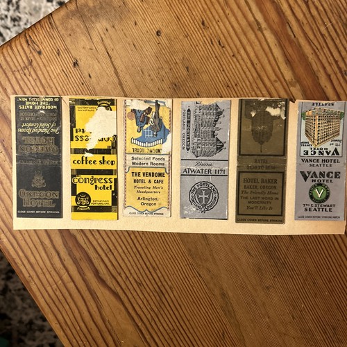 Vintage match book covers - book,
